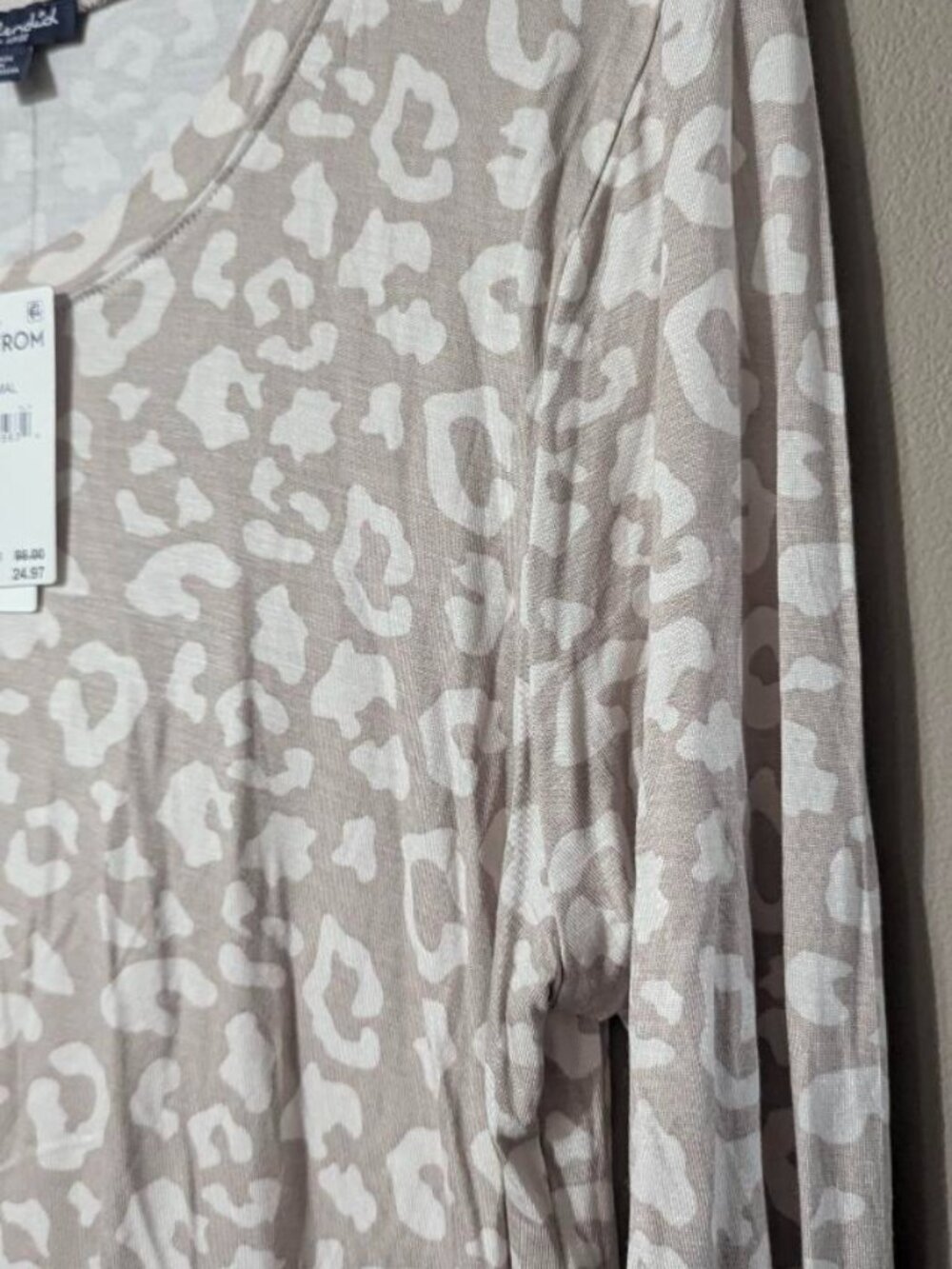 Splendid almond animal print XL